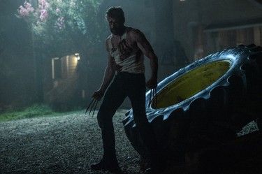 Hugh Jackman stars as Logan/Wolverine in LOGAN. Photo Credit: Ben Rothstein.