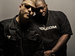 Rappers El-P and Killer Mike of Run The Jewels. (Handout)