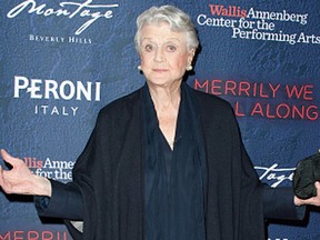 Actress Angela Lansbury arrives at the Opening Night of 'Merrily We Roll Along' at the Wallis Annenberg Center for the Performing Arts on November 30, 2016 in Beverly Hills, California. (Photo by Jennifer Lourie/Getty Images)
