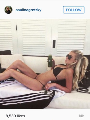 Paulina Gretzky is seen in this 2015 photo posted on her Instagram account. (Handout/Postmedia Network)