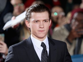 Tom Holland arrives at 'The Lost City of Z' UK premiere at the British Museum on February 16, 2017 in London, United Kingdom. (Photo by Chris Jackson/Getty Images)
