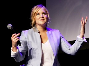 Actress Amy Schumer speaks at Tribeca Talks