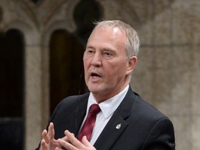 Liberal MP Bill Blair in the House of Commons on Parliament Hill in Ottawa. (THE CANADIAN PRESS/Sean Kilpatric)