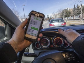 Distracted driving (Craig Robertson/Toronto Sun illustration)