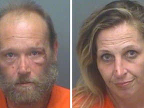 Lawrence Edward Cannon, 42 and Jennifer Elam, 44. (Pinellas County Sheriff's Office)