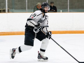 Napanee Raiders forward Austin Boulard scored twice in Game 2 of Napanee's 4-3 overtime loss to the Port Hope Panthers in the Provincial Junior Hockey League Tod Division Final night in Napanee. The Panthers lead the best-of-seven series, 2-0.