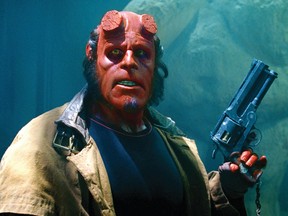 Ron Perlman as Hellboy in a scene from Hellboy II: The Golden Army. (File Photo)