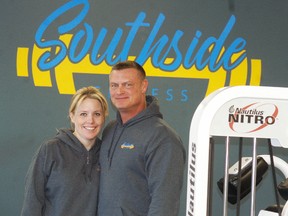 Stephanie Carson and Jammie Perry are the owners of Southside Fitness, a new fitness centre located on McNaughton Ave.