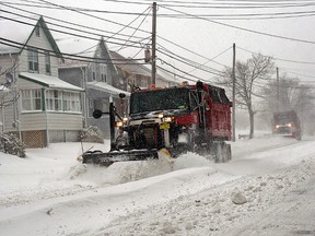 A man in Fredericton chased a plow after it ruined his driveway shoveling job. (THE CANADIAN PRESS/Andrew Vaughan)