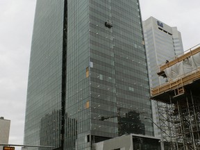 Officials from the city and the Katz Group officially opened the Edmonton Tower, seen here in October, on Feb. 22, 2017.