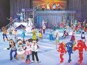 The finale of the Disney On Ice show in London and Toronto features everyone?s favourite Disney characters.