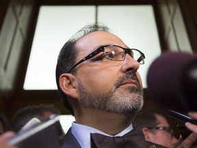 Ontario Energy Minster Glenn Thibeault addressed hydro disconnection legislature on Wednesday, Feb. 22, 2017. (THE CANADIAN PRESS/FILES)