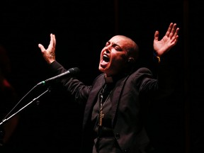 Sinead O'Connor at Massey Hall in Toronto, Ont. on October 24, 2014. (Stan Behal/Toronto Sun)