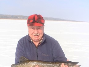 Neil with his “domino effect” pike