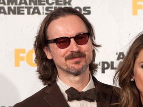 This July 16, 2014 file photo shows director Matt Reeves during the Spain premiere of the movie "Dawn of the Planet of the Apes" in Madrid, Spain. (AP Photo/Abraham Caro Marin, File)