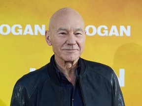 Actor Patrick Stewart attends 'Logan' photoall at the Vilamagna hotel on February 20, 2017 in Madrid, Spain. (Photo by Carlos Alvarez/Getty Images)