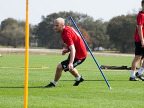 Michael Bradley during preseason training this week in ChampionsGate, Fla. (Clayton Hansler/Toronto FC)