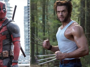 Ryan Reynolds (left) as Deadpool and Hugh Jackman as Wolverine. (File Photos)