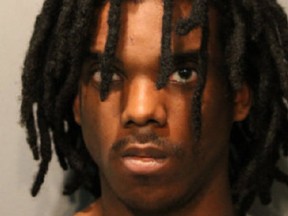 This photo provided by the Chicago Police Department shows Devon Swan. Chicago police spokesman Anthony Guglielmi said Saturday, Feb. 18, 2017, that Swan was charged with first-degree murder in the death of 2-year-old Lavontay White. (Chicago Police Department via AP)