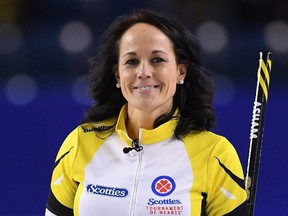 Manitoba skip Michelle Englot. (The Canadian Press)