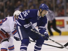 Toronto Maple Leafs forward James van Riemsdyk. (JACK BOLAND/Toronto Sun)