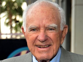 Judge Joseph Wapner, of "The People's Court" fame, is seen in a Nov. 12, 2009 file photo. (Kristian Dowling/Getty Images)
