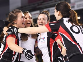 Rachel Homan and her rink triumphed over Manitoba in a thrilling Scotties finale. CP