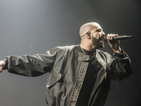 Drake performs live at the Verizon Center last August. Photo for The Washington Post by April Greer.