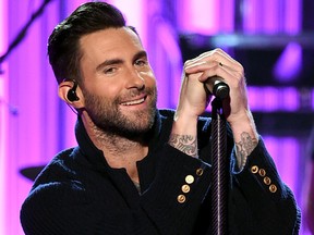 Singer Adam Levine of Maroon 5 performs onstage during the 2016 American Music Awards at Microsoft Theater on November 20, 2016 in Los Angeles, California. (Photo by Kevin Winter/Getty Images)