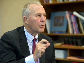 In an interview with The Free Press Tuesday, Liberal MP Bill Blair spoke of the complexity of rolling out regulations for legalized recreational marijuana use, but insisted he never has and never will use a psychoactive drug. (MORRIS LAMONT, The London Free Press)