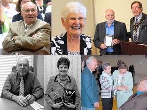 Tillsonburg Citizens of the Year. (FILE PHOTOS)