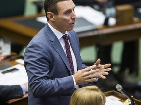 Ontario PC Leader Patrick Brown during question period at Queen's Park in Toronto on Wednesday, March 1, 2017. (Ernest Doroszuk/Toronto Sun)