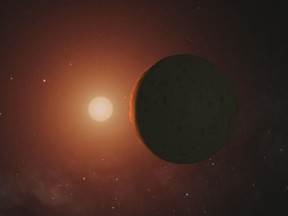 This NASA artist's concept illustration obtained February 23, 2017 shows each of the seven planets orbiting TRAPPIST-1, an ultra-cool dwarf star. (AFP PHOTO /NASA/JPL-CALTECH)