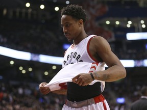 Wednesday's game against Washington was one to forget for DeMar DeRozan and the Raptors. Jack Boland/Postmedia Network