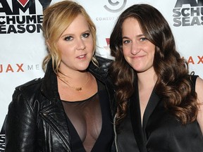 Amy Schumer and sister Kim Schumer. (Getty Images for Comedy Central)