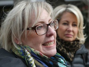 Susan Brownrigg and her sister-in-law Linda Brownrigg said her family had more than half a million dollars stolen from them by financial advisor Jacques Scribnock. (Tony Caldwell, Postmedia)