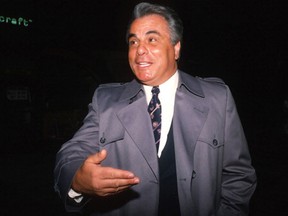 The grandson of mobster John Gotti (pictured above) has been sentenced to eight years in prison. (Getty Images)