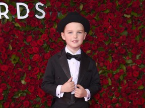 YouTube star Iain Armitage attends the 70th Annual Tony Awards at The Beacon Theatre on June 12, 2016 in New York City. (Photo by Dimitrios Kambouris/Getty Images for Tony Awards Productions)