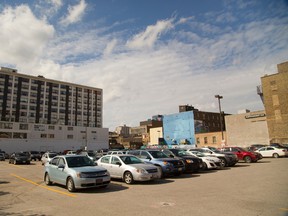 Parking lot at King and Clarence streets (Free Press file photo)