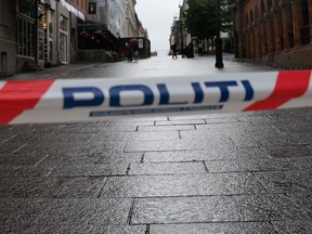 File photo of police tape in Norway. (Getty Images)