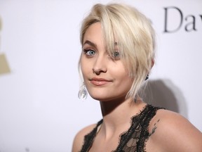 Paris Jackson attends the Clive Davis and The Recording Academy Pre-Grammy Gala at The Beverly Hilton Hotel in Beverly Hills, Calif on Feb. 11, 2017. Jackson and IMG Models announced on March 2 that Jackson joined the modeling agency. (Rich Fury/Invision/AP Photo)