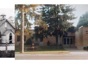 Having started life as a log cabin, Byron Northview public school celebrates its 180 years of educating young minds in August. (Photo submitted)