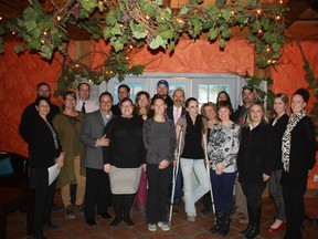 Submitted photo
Dancers and instructors gathered Thursday evening in preparation for the tenth staging of Dancing with the Stars Quinte. This years event, scheduled for June 9, will be held at the Essroc Arena in Wellington.