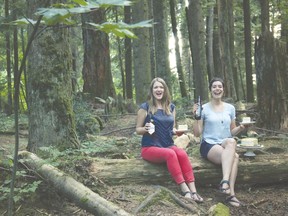 Dana VanVeller, left, a Sarnia native, and Lindsay Anderson are authors of Feast: Recipes and Stories from a Canadian Road Trip. They are scheduled to celebrate the launch of the cookbook at The Book Keeper book store in Sarnia March 16, 7 p.m.
Handout/The Observer