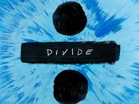 This cover image released by Atlantic Records shows, "Divide," the latest release by Ed Sheeran. (Atlantic Records via AP)