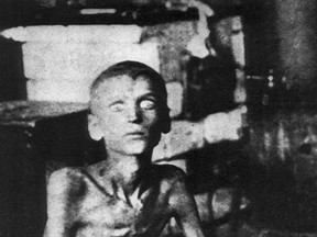 Ukraine famine victim