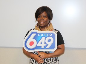 Ida Mataya won $1 million in Lotto 6/49 on August 24, 2016. Supplied