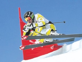 Londoner Dave Duncan is confident he can at least make the podium, if not win, at Sunday?s World Cup ski cross final at Blue Mountain. (dave-duncan.ca)