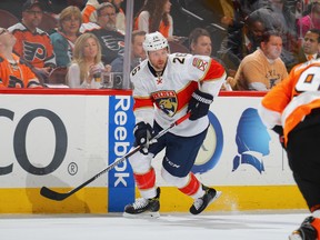 There are a few reasons why the sight of Thomas Vanek in a Florida Panthers uniform should be good news for his fantasy owners. (Bruce Bennett, Getty Images)