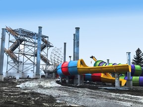 The Krazy Kanuck is one of five major attractions available at the Wet'n'Wild waterpark in Brampton this summer.